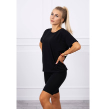 Felsők és nadrágok MI9099 fekete