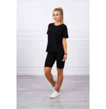 Felsők és nadrágok MI9099 fekete