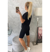 Felsők és nadrágok MI9099 fekete