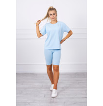 Felsők és nadrágok MI9099 égszínkék