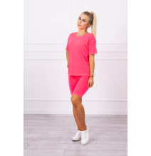 Felsők és nadrágok MI9099 neon rózsaszín