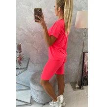 Felsők és nadrágok MI9099 neon rózsaszín