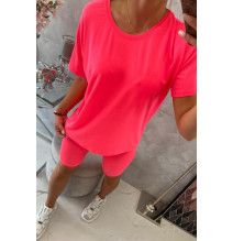 Felsők és nadrágok MI9099 neon rózsaszín
