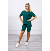 Felsők és nadrágok MI9099 zöld