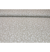 Anyag fehér levelek