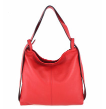 Bőr válltáska 579 azúrkék Made in Italy