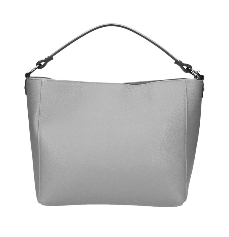 Bőrtáska 1268 szürke Made in Italy