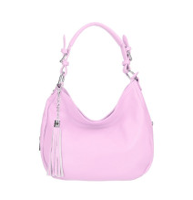 Bőr válltáska 210 lila Made in Italy