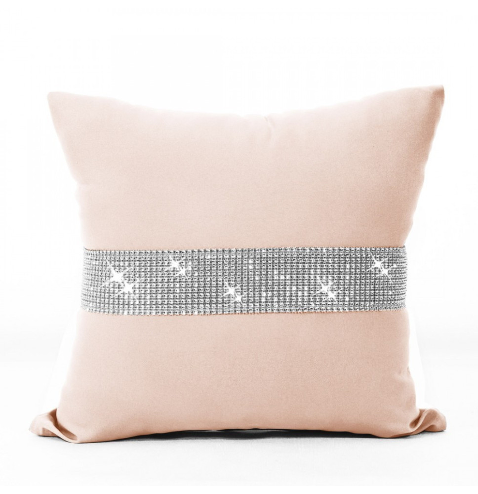 Párnahuzat cirkonokkal lazac