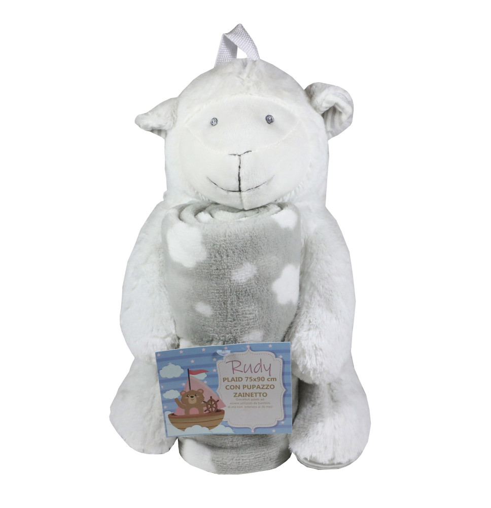 Lama gyermek hátizsák és gyermek takaró