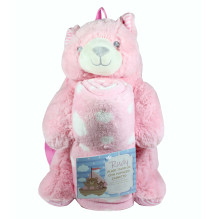 Teddi maci gyermek hátizsák és gyermek takaró