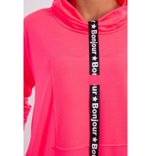 Ruha kapucnival Bonjour MI0153 neon rózsaszín