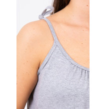 Női ruha vékony hevederekkel MI9080 szürke