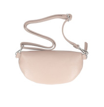 Bőr deréktáska MI163 piros Made in Italy