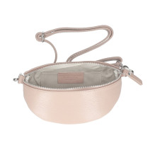 Bőr deréktáska MI163 okker Made in Italy