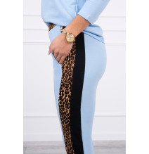 Női szett Párduc MI0068 égszínkék