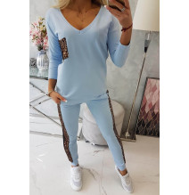 Női szett Párduc MI0068 égszínkék