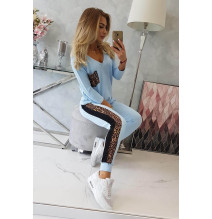 Női szett Párduc MI0068 égszínkék