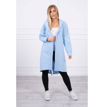 Kardigánt oversize MI9005 égszínkék