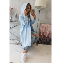 Kardigánt oversize MI9005 égszínkék