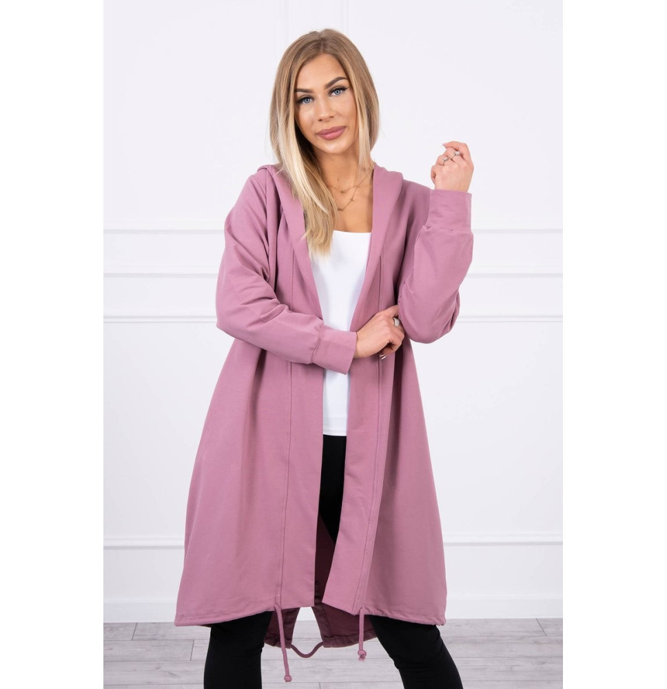 Kardigánt oversize MI9005 sötét rózsaszín