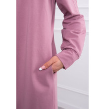 Kardigánt oversize MI9005 sötét rózsaszín