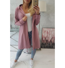 Kardigánt oversize MI9005 sötét rózsaszín