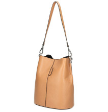 Bőr kézitáska 401 Made in Italy menta