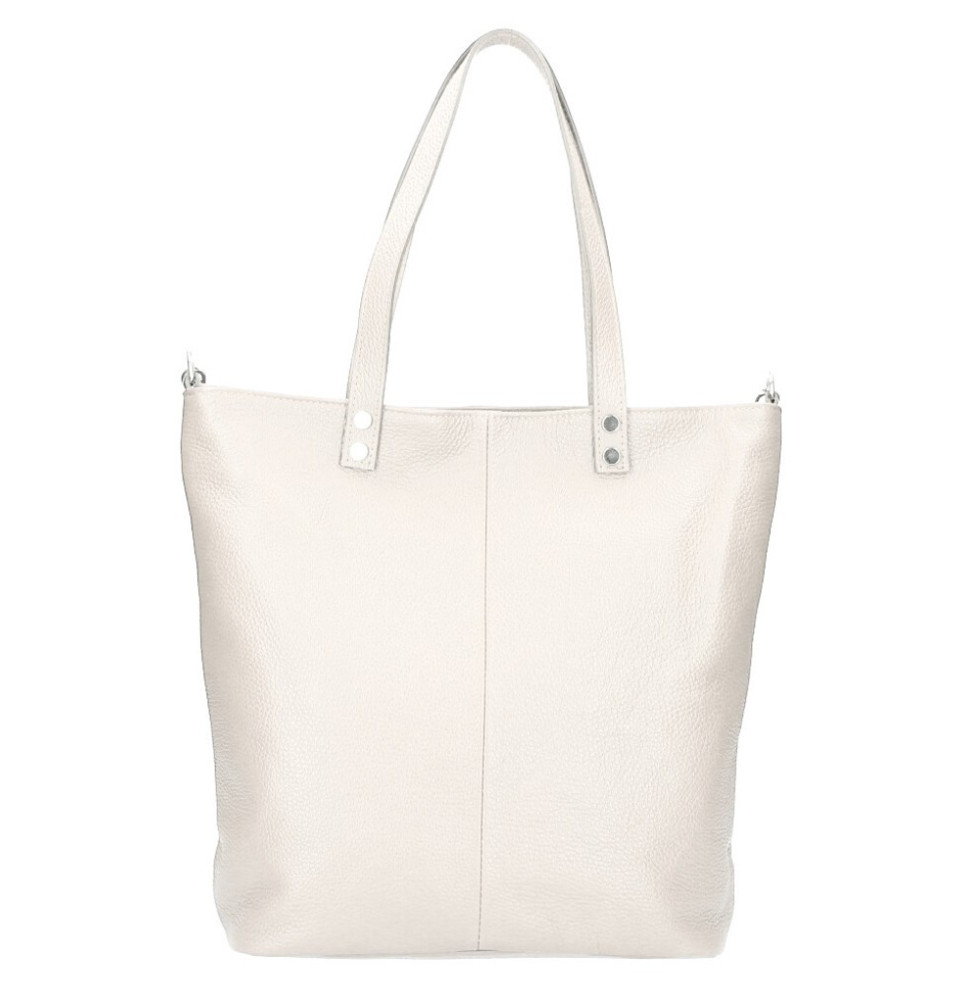 Bőrtáska 165 bézs MADE IN ITALY