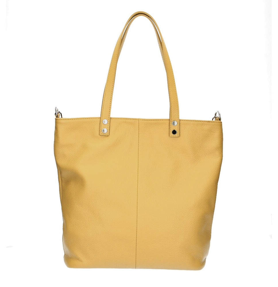 Bőrtáska 165 okker MADE IN ITALY