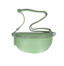 Bőr deréktáska MI163 Menta Made in Italy