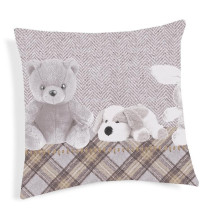 Párnahuzat Plüssök bézs 40x40 cm MADE IN ITALY