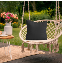 Kerti párna vízálló 50x50 cm fekete