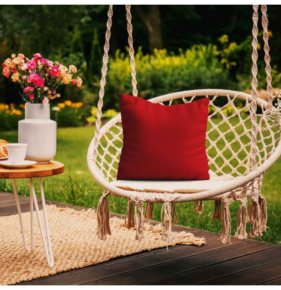 Kerti párna vízálló 50x50 cm piros