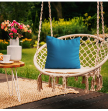 Kerti párna vízálló 50x50 cm sötét türkiz