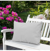 Kerti párna vízálló 50x70 cm világos szürke