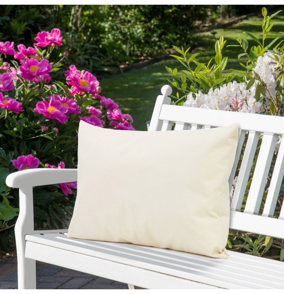 Kerti párna vízálló 50x70 cm krém