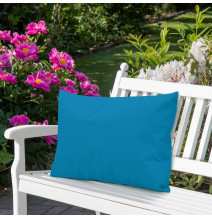 Kerti párna vízálló 50x70 cm sötét türkiz