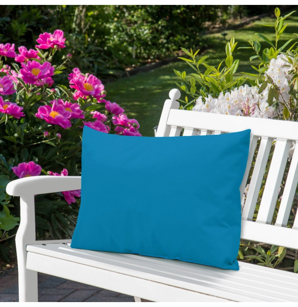 Kerti párna vízálló 50x70 cm sötét türkiz