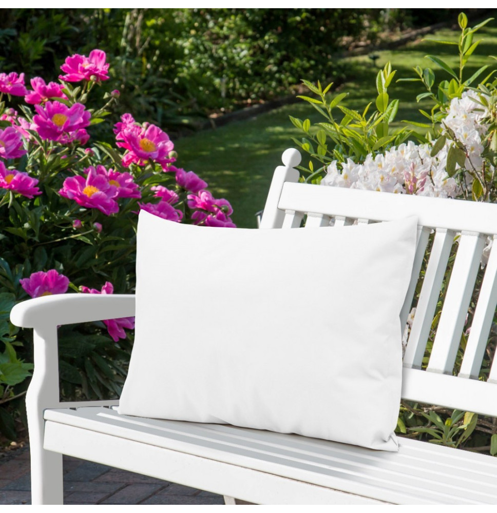 Kerti párna vízálló 50x70 cm fehér