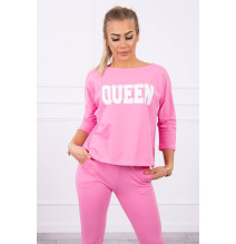 Női szett MI66977 QUEEN világos rózsaszín