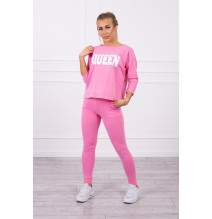 Női szett MI66977 QUEEN világos rózsaszín