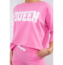 Női szett MI66977 QUEEN világos rózsaszín