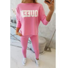 Női szett MI66977 QUEEN világos rózsaszín