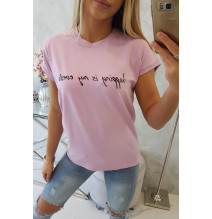 Női póló SHOPPING MY CARDIO lila MI65297