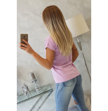 Női póló SHOPPING MY CARDIO lila MI65297