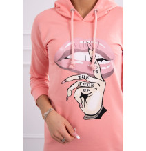 Ruha meghosszabbított hátsó és színes nyomtatott elülső MI64632 sárgabarack