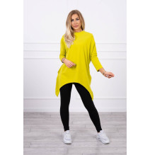 Női pulóver MI9139 kiwi