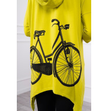 Női pulóver MI9139 kiwi