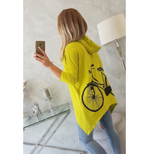 Női pulóver MI9139 kiwi